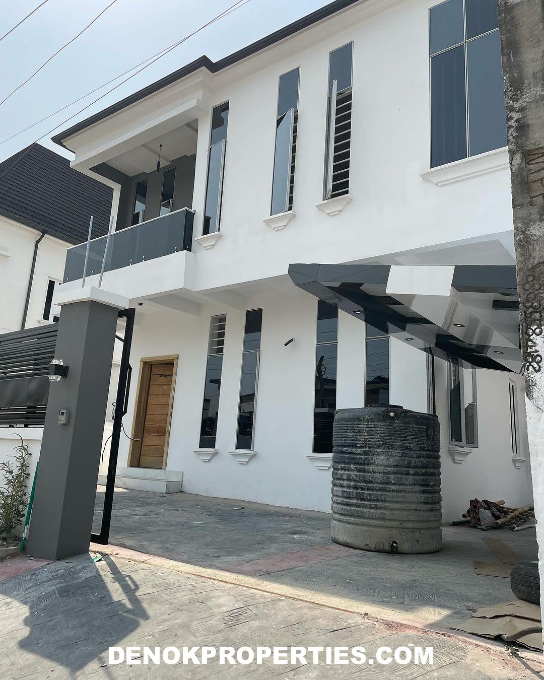 Five (5) Bedroom fully detached duplex with BQ